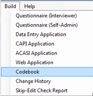 Design Studio Menu Build Menu